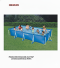 PISCINA RECTANGULAR 28273NP (4.5mX2.2mX84cm) INTEX